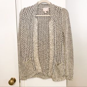 Skies Are Blue Ollie Textured Gray Cardigan XS